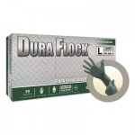 Ansell 769799608094 Microflex Dura Flock DFK-608 Disposable Nitrile Gloves