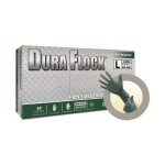 Ansell DFK608M Microflex Dura Flock DFK-608 Disposable Nitrile Gloves