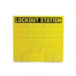 Brady 50992 36-Lock Lockout Station Padlock Boards