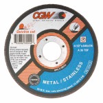 CGW Abrasives 35514 Quickie Cut Extra Thin Cut-Off Wheels, Type 1