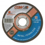 CGW Abrasives 45001 Quickie Cut Extra Thin Cut-Off Wheels, Type 27