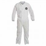 DuPont PB120SWH4X002500 Proshield 10 Coveralls White with Open Wrists and Ankles