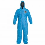 DuPont PB127SBUMD002500 Proshield 10 Coveralls Blue with Attached Hood