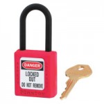 Master Lock 406RED Dielectric Zenex Thermoplastic Safety Padlock