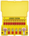 Master Lock 1483BP1106 Safety Series Lockout Stations with Key Registration Cards