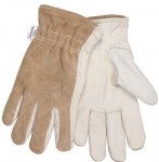 MCR Safety 3204KM Memphis Glove Split Leather Back Gloves