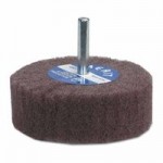 Merit Abrasives 66261189992 Non-Woven Flap Wheels with Mounted Steel Shank