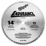 Milwaukee Electric Tools 48-40-4505 Endurance Carbide Circular Saw Blades