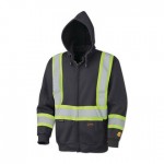 Pioneer V2570470UL 337SFU High Visibility Flame Resistant Zip-Style Safety Hoodies