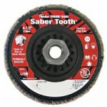 Weiler 50122 Saber Tooth Trimmable Ceramic Flap Discs
