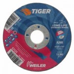 Weiler 57121 Tiger A24S Long Life Depressed Center Grinding Wheels