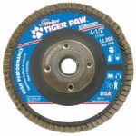 Weiler 51113 Tiger Paw Coated Abrasive Flap Discs