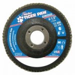 Weiler 51163 Tiger Paw Coated Abrasive Flap Discs