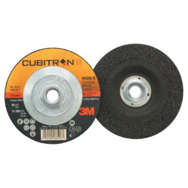 3M 076308-64320 Abrasive Cubitron II Depressed Center Grinding Wheel