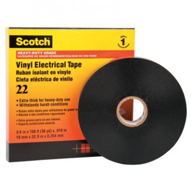 3M Electrical Scotch Heavy-Duty Vinyl Insulation Tapes 22
