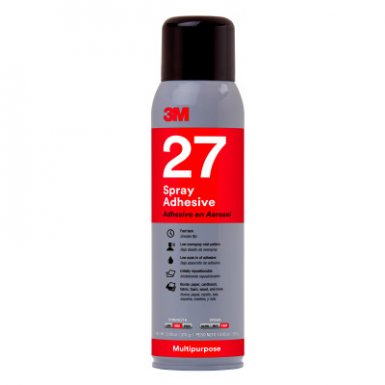 3M 7000028596 Industrial Multi-Purpose 27 Spray Adhesives