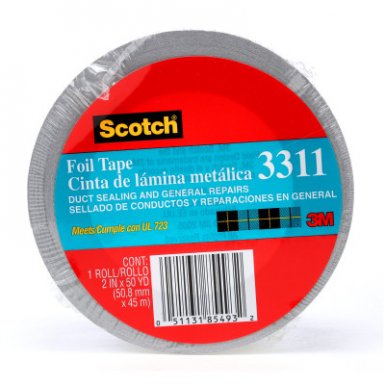 3M 7000049174 Industrial Scotch Aluminum Foil Tapes