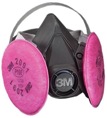 3M 50051100000000 Personal Safety Division 6000 Series Half Facepiece Respirator Assemblies