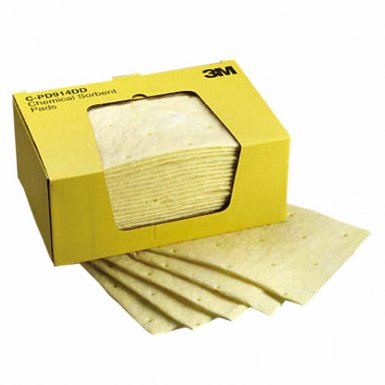 3M 50051100000000 Personal Safety Division High-Capacity Chemical Sorbent Pads