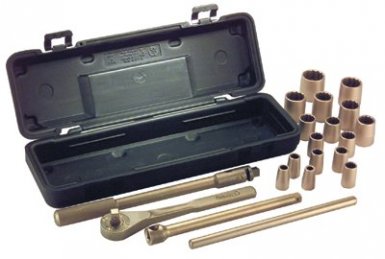 Ampco Safety Tools W-260 21 Piece Socket Sets