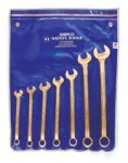 Ampco Safety Tools M-41 7 Piece Combination Wrench Sets