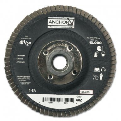 Anchor Brand 98761 Abrasive Flap Discs