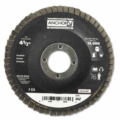 Anchor Brand 98764 Abrasive High Density Flap Discs