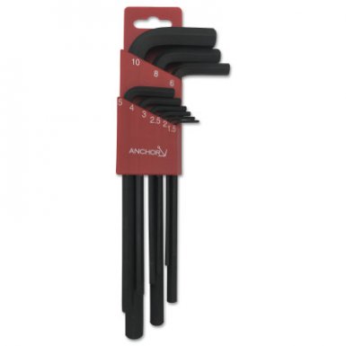 Anchor Brand 50-009 Hex Key Sets with Holders