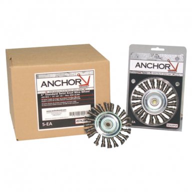 Anchor Brand 94874 Knot Wheel Brushes