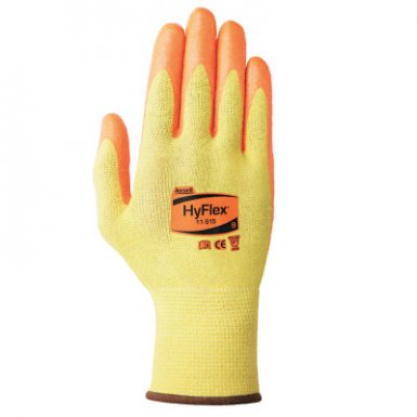 Ansell 11-515-9 Hyflex Gloves with High Visibility