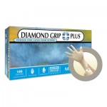 Ansell 769799140099 Microflex Diamond Grip Plus DGP-350 Latex Exam Gloves