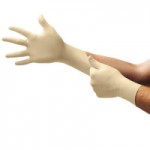 Ansell MF-300-M Microflex Diamond Grip Examination Gloves