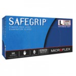 Ansell SG-375-L Microflex SafeGrip Examination Gloves