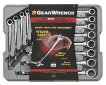Apex 85888 12 Pc. XL X-Beam Combination Ratcheting Wrench Sets