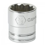 Apex 80357 3/8 in Drive 6 and 12 Point SAE Standard Length Sockets