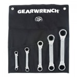 Apex 27-635G 6 & 12 Point SAE 25 Offset Laminated Ratcheting Box Wrench Sets