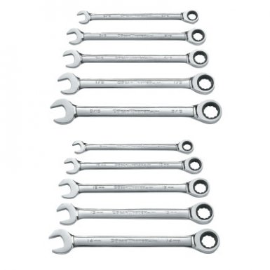 Apex 9418 Combination Ratcheting Wrench Sets