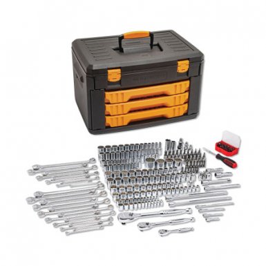Apex 80966 Mechanics Tool Set in 3 Drawer Storage Boxes