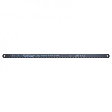 Apex 63256 Nicholson Solid Flexible Carbon Steel Hacksaw Blades