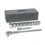 Apex 80880 Surface Drive Socket Sets With 24 Tooth Ratchet