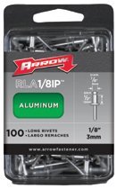 Arrow Fastener RLA1/8IP Aluminum Rivets