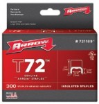 Arrow Fastener 721189 T72 Type Staples
