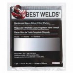 Best Welds 932-117-11 Comfort Eye Protection Glass Silver Mirror Filter Plate