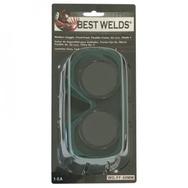 Best Welds WG-FF-50MM Fixed Front Flex Goggles