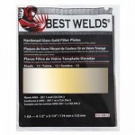 Best Welds 932-458-12 Hardened Glass Gold Filter Plates