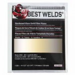 Best Welds 932-458-9 Hardened Glass Gold Filter Plates