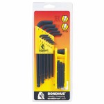 Bondhus 14189 Balldriver L-Wrench and Fold-Up Set Combinations
