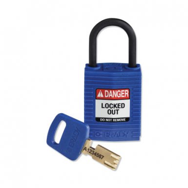Brady CPTBLU25PLKD Compact Safety Locks