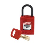 Brady CPTRED25PLKD Compact Safety Locks
