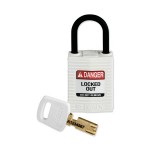 Brady CPTWHT25PLKD Compact Safety Locks